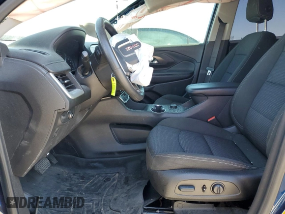 2022 GMC Terrain SLE with VIN 3GKALMEV6NL177075, listed as a Copart auction lot 45556015 with 69,324 mi miles and Salvage Title. Bid and sale history available at carsss.com. Image 7.