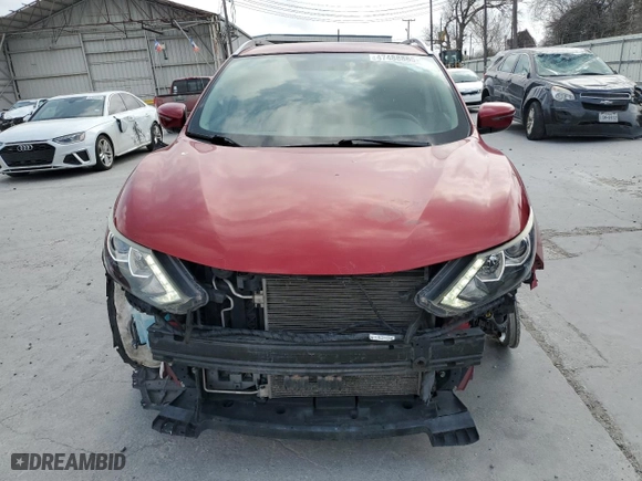 2017 Nissan Rogue Sport SV with VIN JN1BJ1CP2HW006026, listed as a Copart auction lot 47488865 with 91,831 mi miles and Salvage Title. Bid and sale history available at carsss.com. Image 5.