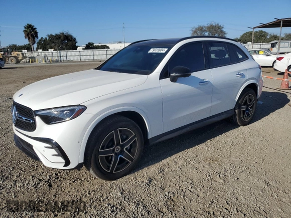 2023 Mercedes-Benz GLC with VIN W1NKM4GB5PU028464, listed as a Copart auction lot 79039904 with 16,462 mi miles and Salvage Title. Bid and sale history available at carsss.com. Image 1.