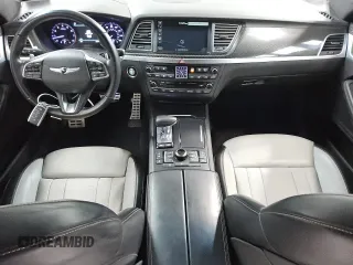 2018 Genesis G80 Sport with VIN KMHGN4JB9JU223084, listed as a Copart auction lot 51990895 with 68,791 mi miles and Clean title. Bid and sale history available at DreamBid. Image 8.