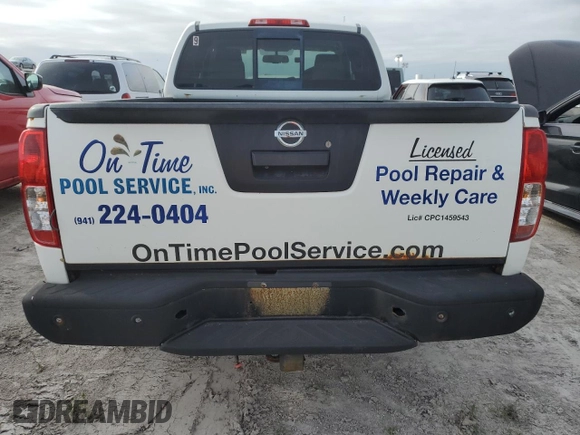 2014 Nissan Frontier SV with VIN 1N6AD0CU7EN729014, listed as a Copart auction lot 74666514 with 80,890 mi miles and Salvage title. Bid and sale history available at DreamBid. Image 6.
