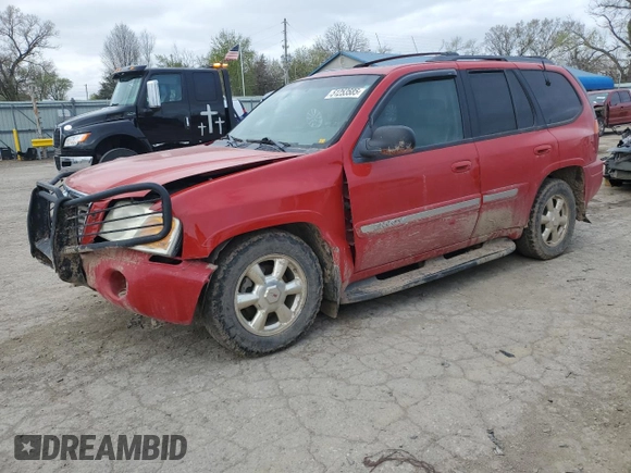 2002 GMC Envoy SLT z VIN 1GKDT13S022212095, wystawiony jako Copart lot #51253585 z przebiegiem 194 767 mil mil oraz Szkoda całkowita • Salvage title. Historia ofert i sprzedaży dostępna na DreamBid. Obrazek 1.