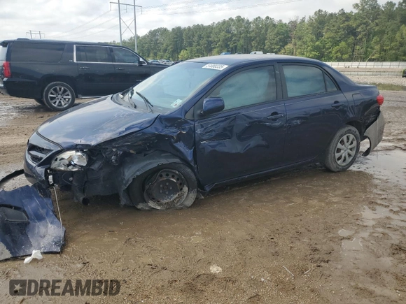 2011 Toyota Corolla L with VIN JTDBU4EE9B9140393, listed as a Copart auction lot 51088335 with 87,078 mi miles and Salvage Title. Bid and sale history available at carsss.com. Image 1.