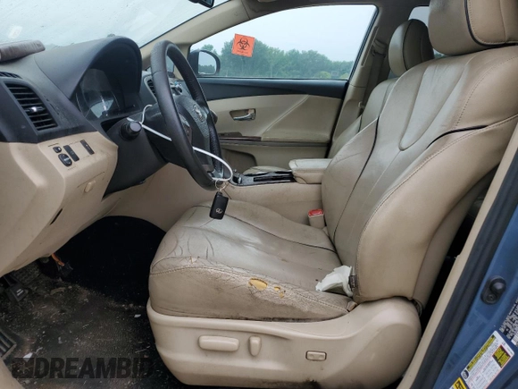 2011 Toyota Venza with VIN 4T3ZK3BB9BU037144, listed as a Copart auction lot 59964785 with 227,880 mi miles and Salvage title. Bid and sale history available at DreamBid. Image 7.