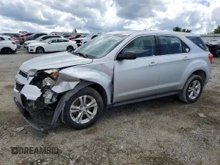 2015 Chevrolet Equinox LS z VIN 1GNALAEK1FZ103774, wystawiony jako Copart lot #56829515 z przebiegiem 144 733 mil mil oraz Szkoda całkowita • Salvage title. Historia ofert i sprzedaży dostępna na DreamBid. Obrazek 1.
