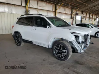 2023 Honda Passport Elite with VIN 5FNYF8H06PB032502, listed as a Copart auction lot 75814814 with 13,070 mi miles and Salvage Title. Bid and sale history available at carsss.com. Image 4.