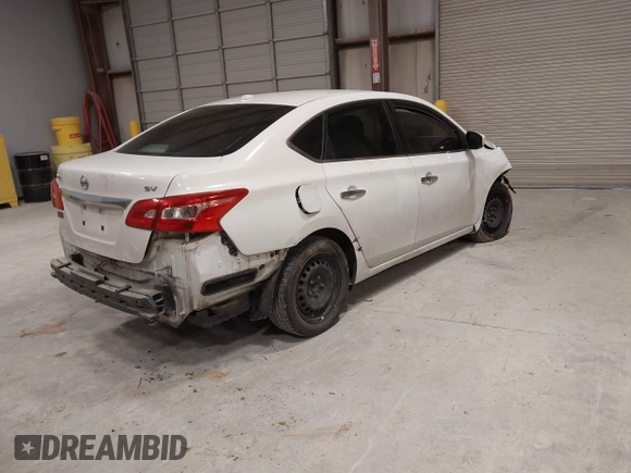 2017 Nissan Sentra S with VIN 3N1AB7AP9HY334728, listed as a IAAI auction lot 41848274 with 140,497 mi miles and . Bid and sale history available at carsss.com. Image 4.