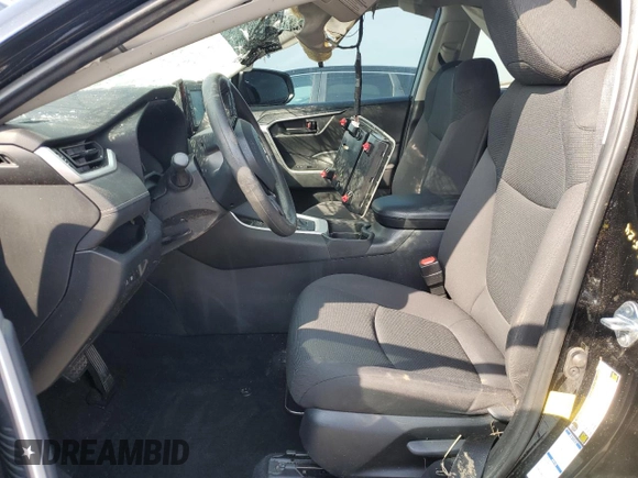 2021 Toyota RAV4 Hybrid LE with VIN 4T3L6RFVXMU028179, listed as a Copart auction lot 54845915 with 77,790 mi miles and Salvage title. Bid and sale history available at DreamBid. Image 7.