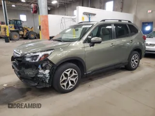 2021 Subaru Forester Premium z VIN JF2SKAJC9MH475625, wystawiony jako Copart lot #54553565 z przebiegiem 74 908 mil mil oraz Szkoda całkowita • Salvage title. Historia ofert i sprzedaży dostępna na DreamBid. Obrazek 1.