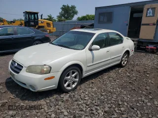 2002 Nissan Maxima GXE z VIN JN1DA31D22T430389, wystawiony jako Copart lot #60163575 z przebiegiem 42 380 mil mil oraz Czysty tytuł • Clean title. Historia ofert i sprzedaży dostępna na DreamBid. Obrazek 1.