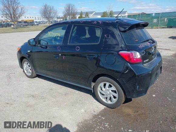 2024 Mitsubishi Mirage ES z VIN ML32AUHJ3RH005771, wystawiony jako IAAI lot #41794179 z przebiegiem 10 879 mil mil oraz . Historia ofert i sprzedaży dostępna na DreamBid. Obrazek 3.