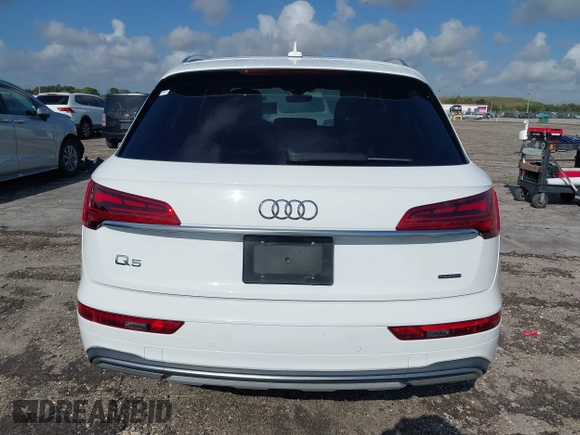 2021 Audi Q5 Prestige with VIN WA1CAAFY7M2034552, listed as a IAAI auction lot 41922211 with 52,235 mi miles and . Bid and sale history available at DreamBid. Image 17.