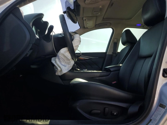 2019 Infiniti Q50 Signature Edition with VIN JN1EV7AP7KM518388, listed as a Copart auction lot 49925335 with 78,458 mi miles and Salvage Title. Bid and sale history available at DreamBid. Image 7.