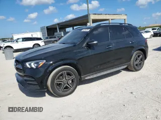 2022 Mercedes-Benz GLE 350 with VIN 4JGFB4JB5NA612025, listed as a Copart auction lot 60284285 with 36,104 mi miles and Salvage title. Bid and sale history available at DreamBid. Image 1.