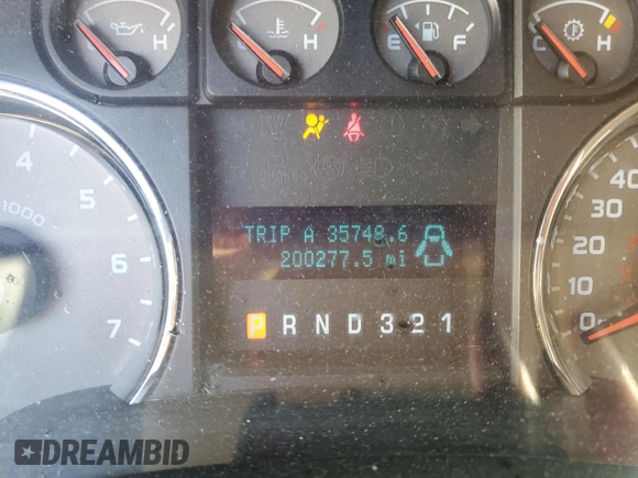 2010 Ford F-150 XL with VIN 1FTFX1EV3AFA54987, listed as a Copart auction lot 56872645 with 200,277 mi miles and Salvage title. Bid and sale history available at DreamBid. Image 9.