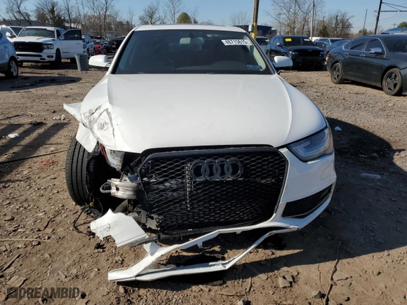 2015 Audi A4 Premium with VIN WAUBFAFL1FN032009, listed as a Copart auction lot 48715615 with 85,335 mi miles and Salvage Title. Bid and sale history available at carsss.com. Image 5.