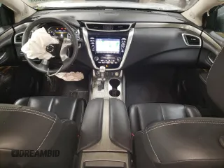 2017 Nissan Murano SL with VIN 5N1AZ2MH9HN174536, listed as a Copart auction lot 52238205 with 39,670 mi miles and Salvage Title. Bid and sale history available at carsss.com. Image 8.