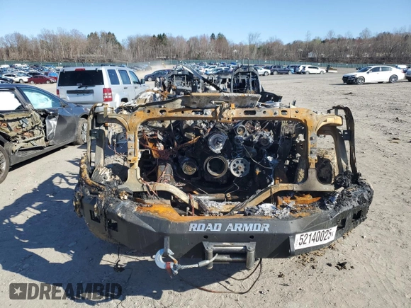 2023 Ford F-250 XL with VIN 1FT7W2BA3PEC33267, listed as a Copart auction lot 52140025 with Not provided miles and Salvage title. Bid and sale history available at DreamBid. Image 5.
