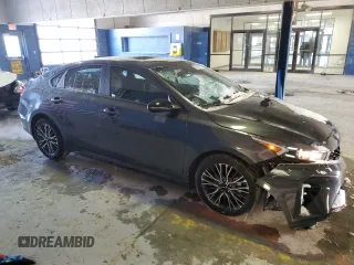 2024 Kia Forte GT-Line with VIN 3KPF54AD8RE711910, listed as a Copart auction lot 45912615 with 2,906 mi miles and Salvage Title. Bid and sale history available at carsss.com. Image 4.