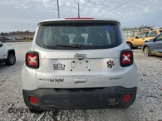 2020 Jeep Renegade Sport with VIN ZACNJBAB1LPL76670, listed as a Copart auction lot 43144075 with 91,739 mi miles and Salvage title. Bid and sale history available at DreamBid. Image 6.