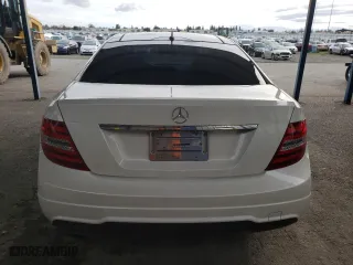 2012 Mercedes-Benz C-Class C 250 with VIN WDDGJ4HBXCF856583, listed as a Copart auction lot 44264785 with 80,375 mi miles and Salvage Title. Bid and sale history available at carsss.com. Image 6.