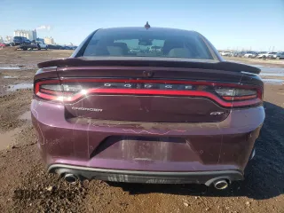 2021 Dodge Charger GT with VIN 2C3CDXHG4MH606094, listed as a Copart auction lot 49295035 with 31,983 mi miles and Salvage Title. Bid and sale history available at DreamBid. Image 6.