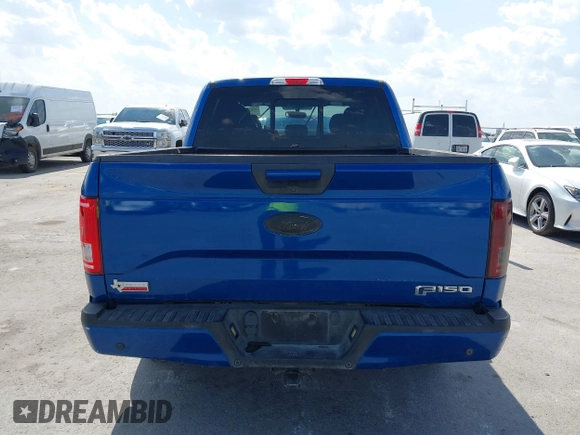 2017 Ford F-150 XL with VIN 1FTEW1CPXHKD16430, listed as a IAAI auction lot 41837478 with 117,511 mi miles. Bid and sale history available at carsss.com. Image 16.