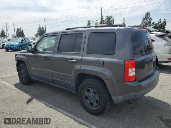 2014 Jeep Patriot Sport with VIN 1C4NJPBB3ED849615, listed as a Copart auction lot 52994535 with 120,460 mi miles and Salvage Title. Bid and sale history available at carsss.com. Image 2.