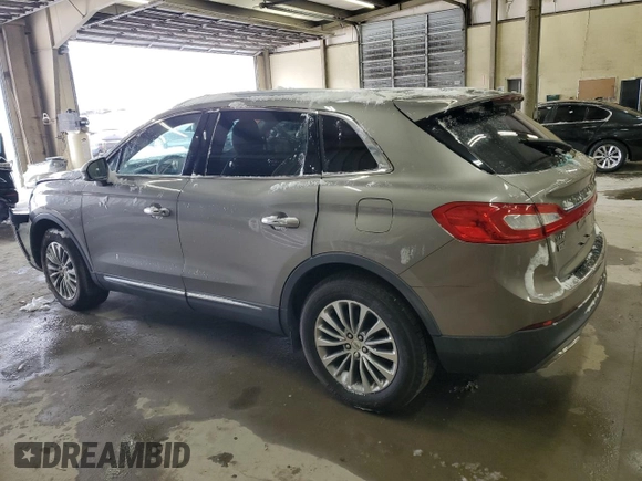 2017 Lincoln MKX Select with VIN 2LMPJ6KR4HBL38960, listed as a Copart auction lot 45810275 with 88,953 mi miles and Salvage Title. Bid and sale history available at carsss.com. Image 2.