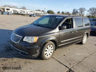 2014 Chrysler Town & Country Touring with VIN 2C4RC1BG8ER125324, listed as a Copart auction lot 87861245 with NaN miles and Salvage Title. Bid and sale history available at carsss.com. Image 1.