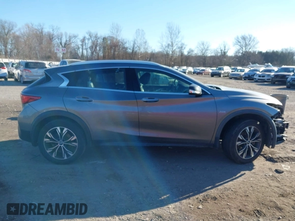 2018 Infiniti QX30 Premium with VIN SJKCH5CR5JA055906, listed as a IAAI auction lot 41336852 with 106,808 mi miles and . Bid and sale history available at DreamBid. Image 13.