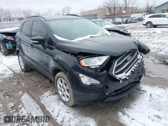 2019 Ford EcoSport SE with VIN MAJ3S2GE7KC278647, listed as a IAAI auction lot 41739717 with 108,935 mi miles and . Bid and sale history available at DreamBid. Image 1.