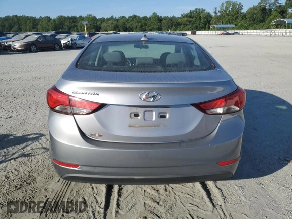 2015 Hyundai Elantra SE with VIN 5NPDH4AE3FH602138, listed as a Copart auction lot 66359925 with 161,687 mi miles and Clean title. Bid and sale history available at DreamBid. Image 6.