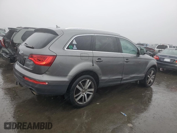2010 Audi Q7 3.6L Premium Plus with VIN WA1LYAFE4AD005222, listed as a Copart auction lot 43985135 with 183,450 mi miles and Clean Title. Bid and sale history available at carsss.com. Image 3.