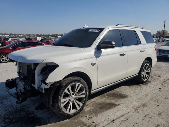 2020 Ford Expedition King Ranch with VIN 1FMJU1PT4LEA00939, listed as a Copart auction lot 78070744 with 48,377 mi miles and Salvage Title. Bid and sale history available at carsss.com. Image 1.