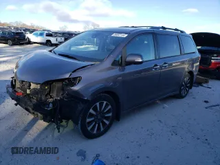 2019 Toyota Sienna XLE with VIN 5TDDZ3DC2KS226425, listed as a Copart auction lot 86862194 with 134,160 mi miles and Salvage Title. Bid and sale history available at carsss.com. Image 1.