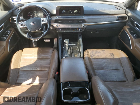 2020 Kia Telluride SX with VIN 5XYP5DHCXLG081206, listed as a Copart auction lot 52625845 with 125,303 mi miles and Clean Title. Bid and sale history available at DreamBid. Image 8.