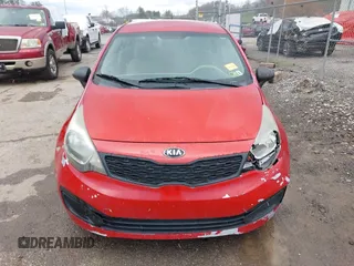 2013 Kia Rio LX with VIN KNADM4A34D6310495, listed as a IAAI auction lot 41986664 with 129,145 mi miles. Bid and sale history available at carsss.com. Image 12.
