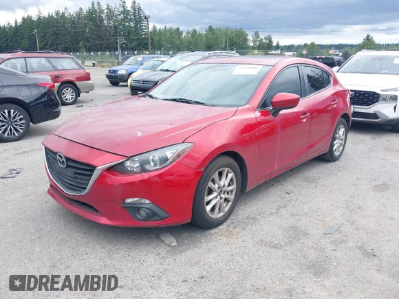 2015 Mazda 3 i Touring with VIN 3MZBM1L76FM145218, listed as a IAAI auction lot 42626088 with 91,891 mi miles and . Bid and sale history available at DreamBid. Image 18.