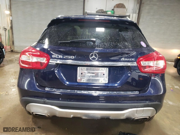 2019 Mercedes-Benz GLA with VIN WDCTG4GBXKU004845, listed as a Copart auction lot 43648635 with 61,515 mi miles and Salvage Title. Bid and sale history available at carsss.com. Image 6.