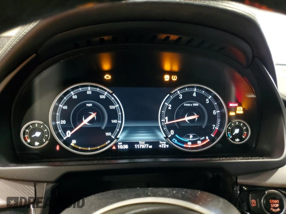 2016 BMW X6 xDrive35i with VIN 5UXKU2C52G0N82739, listed as a Copart auction lot 65305373 with 117,977 mi miles. Bid and sale history available at carsss.com. Image 9.