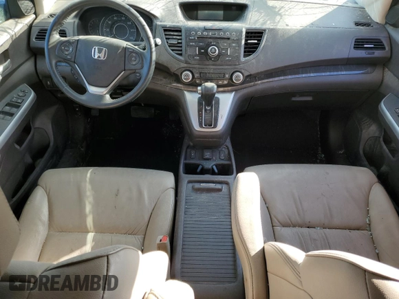 2014 Honda CR-V EX-L with VIN 5J6RM4H76EL102083, listed as a Copart auction lot 48851435 with 0 mi miles and Salvage Title. Bid and sale history available at carsss.com. Image 8.