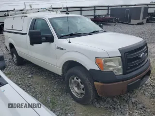 2013 Ford F-150 XL with VIN 1FTMF1EM1DKE13041, listed as a Copart auction lot 60404385 with 216,954 mi miles and Clean title. Bid and sale history available at DreamBid. Image 4.