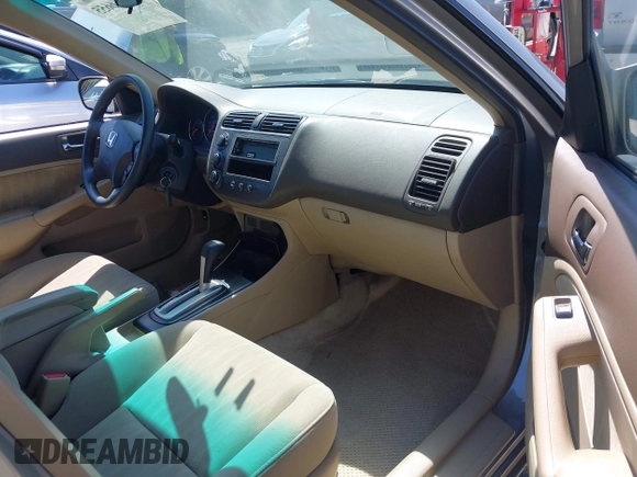 2004 Honda Civic EX with VIN 2HGES26744H530748, listed as a IAAI auction lot 42066655 with 110,254 mi miles and . Bid and sale history available at DreamBid. Image 5.