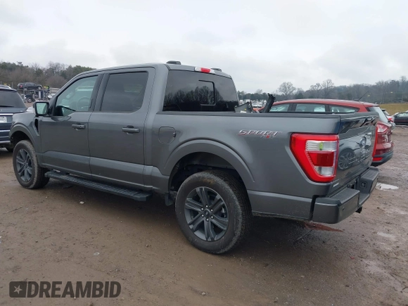 2023 Ford F-150 XL with VIN 1FTFW1E57PKD62148, listed as a IAAI auction lot 41366796 with 11,746 mi miles and . Bid and sale history available at DreamBid. Image 3.