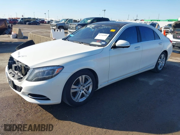 2017 Mercedes-Benz S 550 with VIN WDDUG8CB9HA316369, listed as a IAAI auction lot 41732950 with 76,672 mi miles and . Bid and sale history available at carsss.com. Image 18.