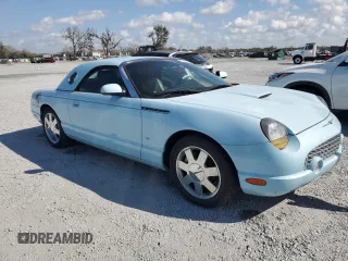 2003 Ford Thunderbird Deluxe with VIN 1FAHP60A03Y109936, listed as a Copart auction lot 45021945 with Not Provided miles and Salvage Title. Bid and sale history available at DreamBid. Image 4.