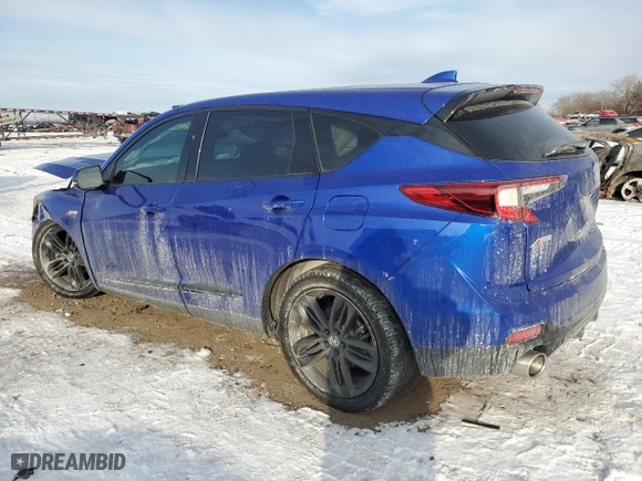 2020 Acura RDX w/A-Spec Pkg with VIN 5J8TC2H69LL037397, listed as a Copart auction lot 45200385 with 54,390 mi miles and Salvage Title. Bid and sale history available at carsss.com. Image 2.