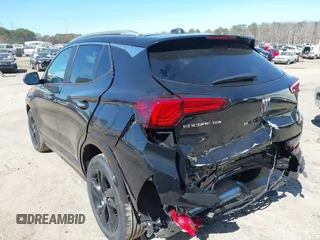 2025 Buick Encore GX Sport Touring with VIN KL4AMDSL5SB120515, listed as a IAAI auction lot 41694185 with 2,215 mi miles and . Bid and sale history available at DreamBid. Image 3.