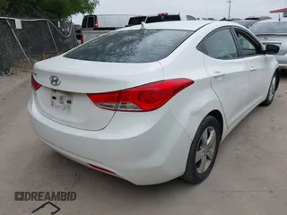 2013 Hyundai Elantra GLS with VIN 5NPDH4AE3DH343521, listed as a IAAI auction lot 42324704 with Not provided miles and . Bid and sale history available at DreamBid. Image 4.
